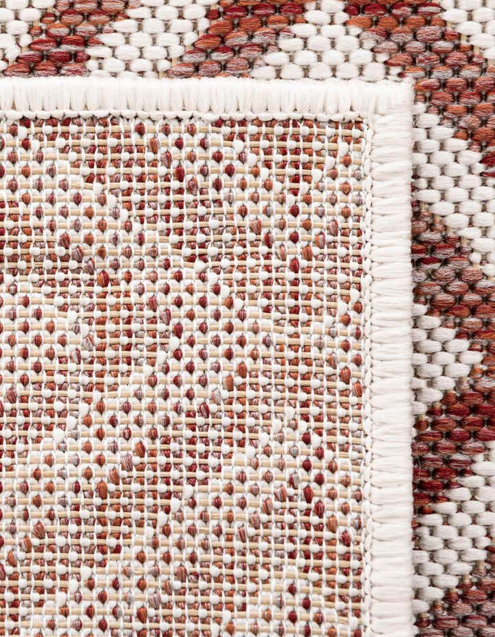 5' 3 x 8' Easy-Clean Jill Zarin Costa Rica Indoor / Outdoor Oval Rug