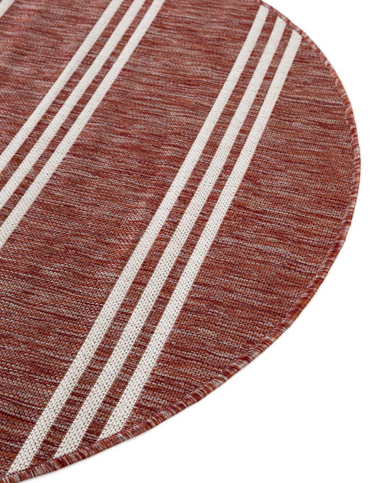 Detail image of 7' 10 x 10' Easy-Clean Jill Zarin Anguilla Indoor / Outdoor Oval Rug