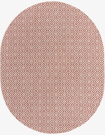 7' 10 x 10' Easy-Clean Jill Zarin Costa Rica Indoor / Outdoor Oval Rug
