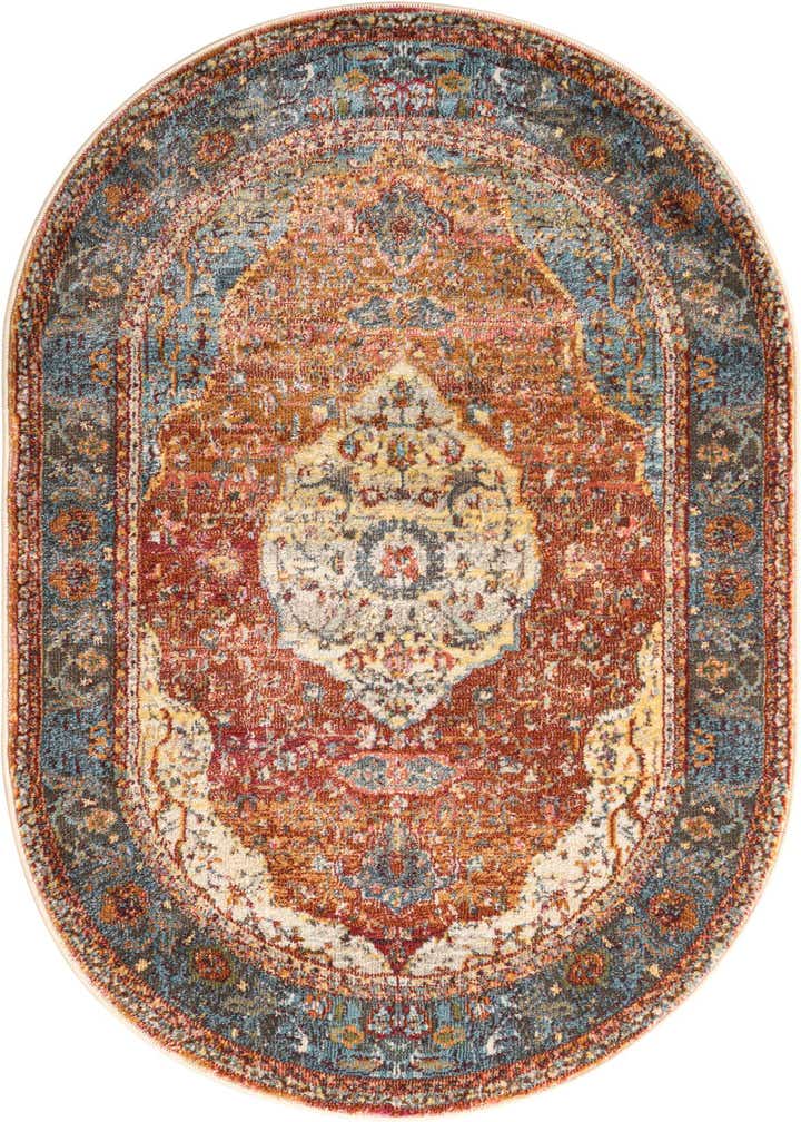 3' 3 x 5' 3 Santiago Oval Rug