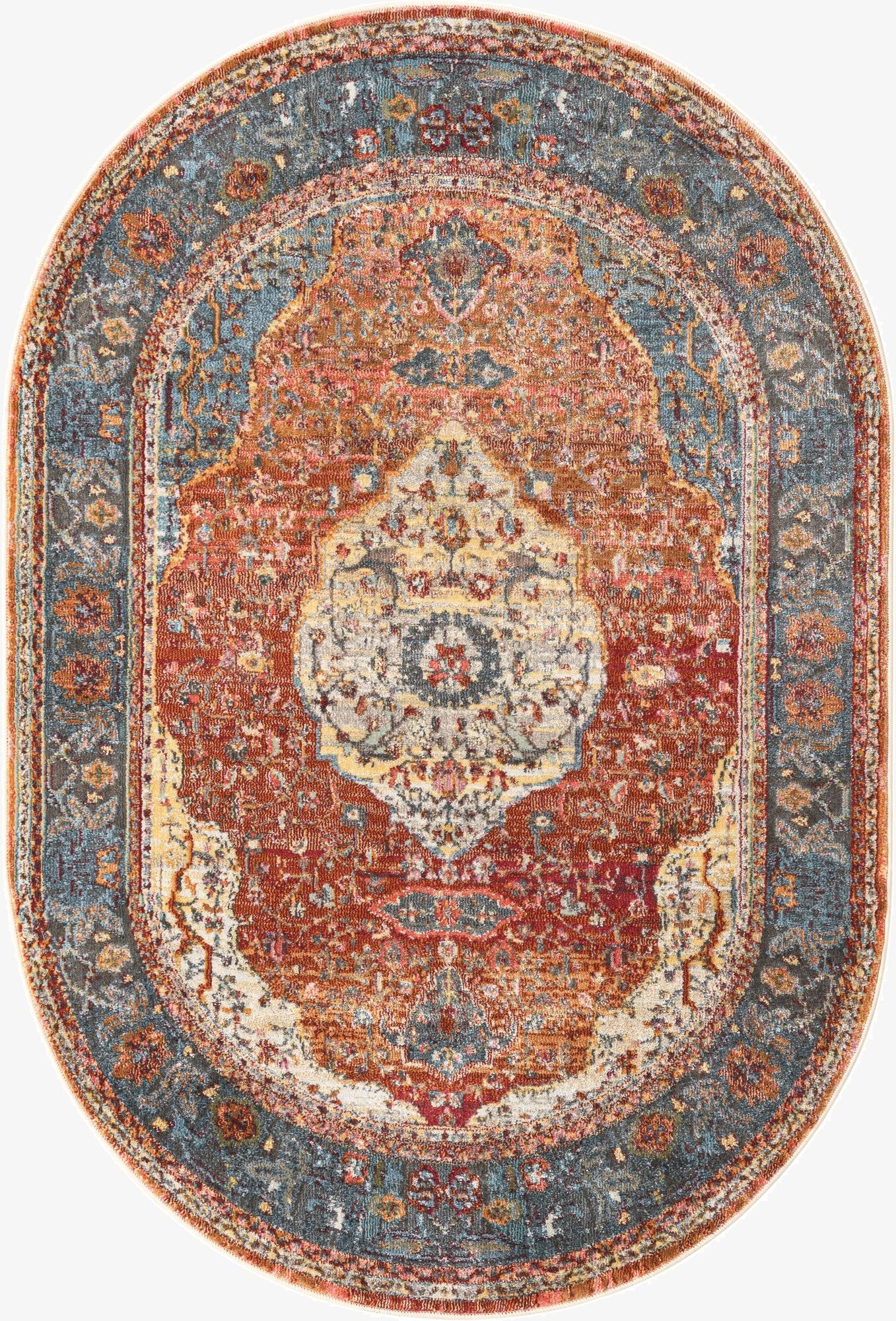 4' x 6' Santiago Oval Rug
