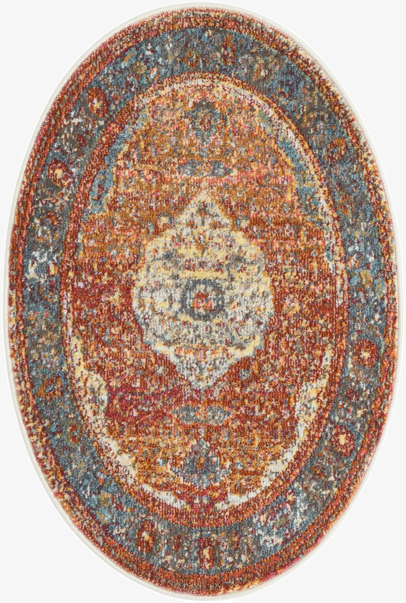 2' x 3' 1 Santiago Oval Rug