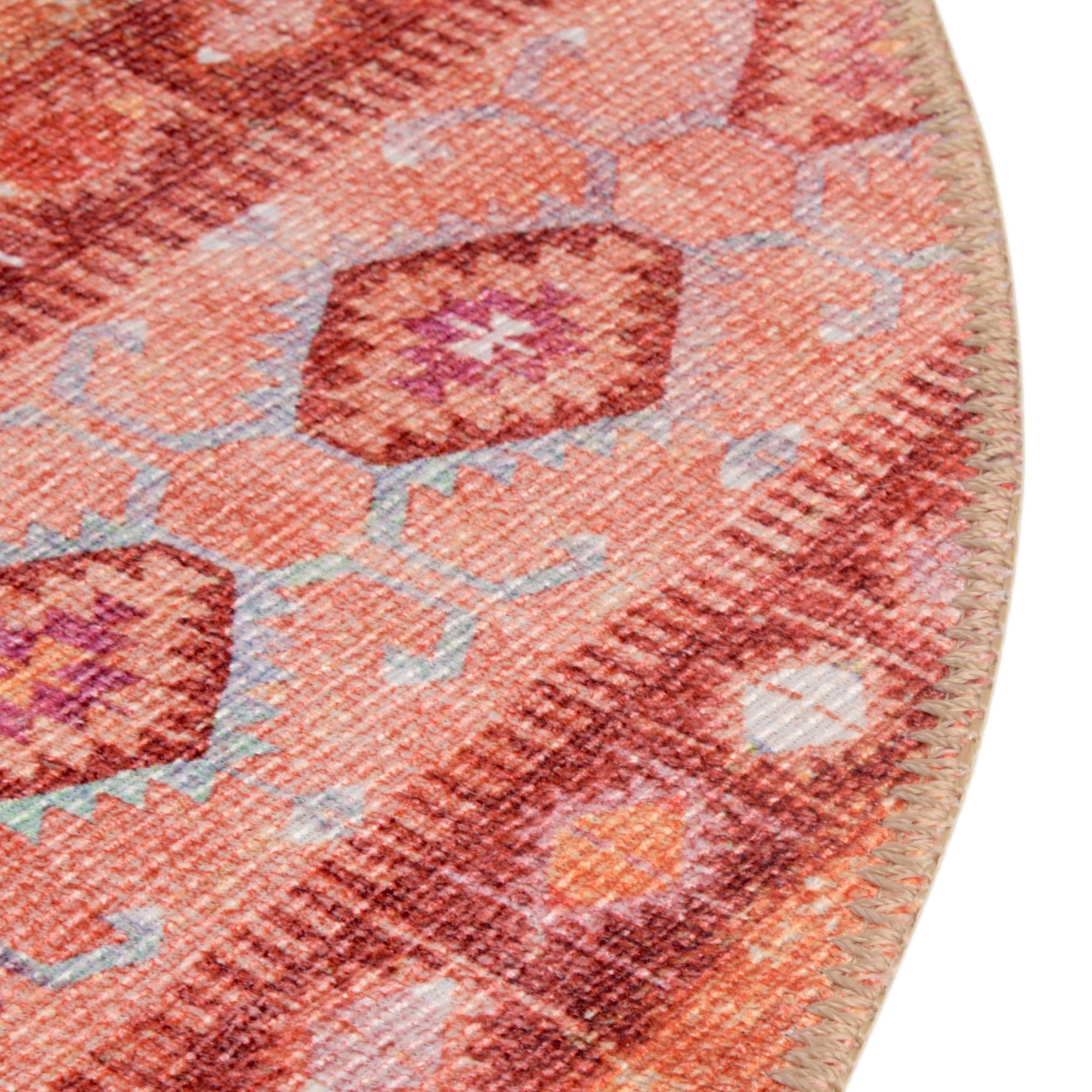 2' x 3' Washable Timeless Oval Rug