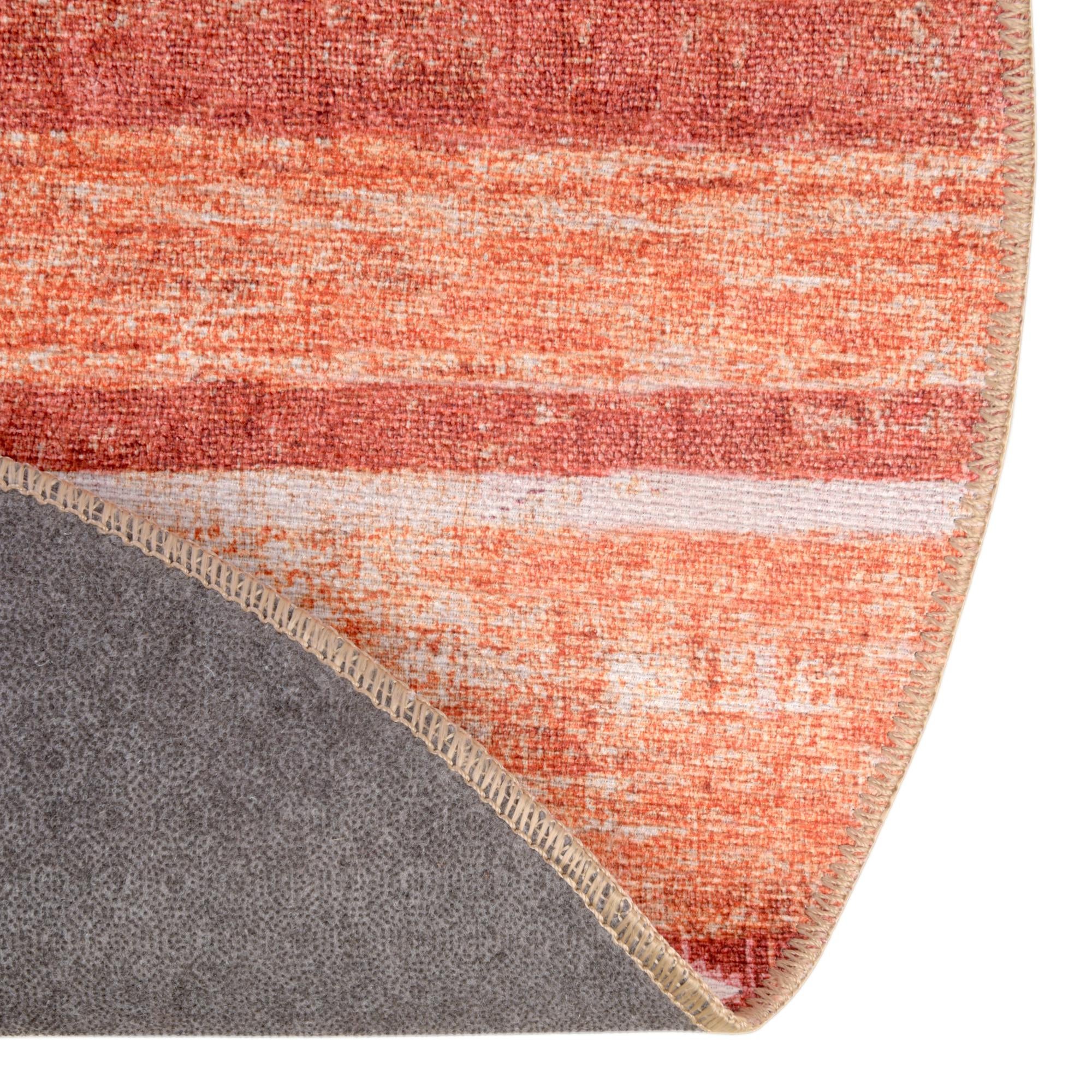 2' x 3' Washable Timeless Oval Rug