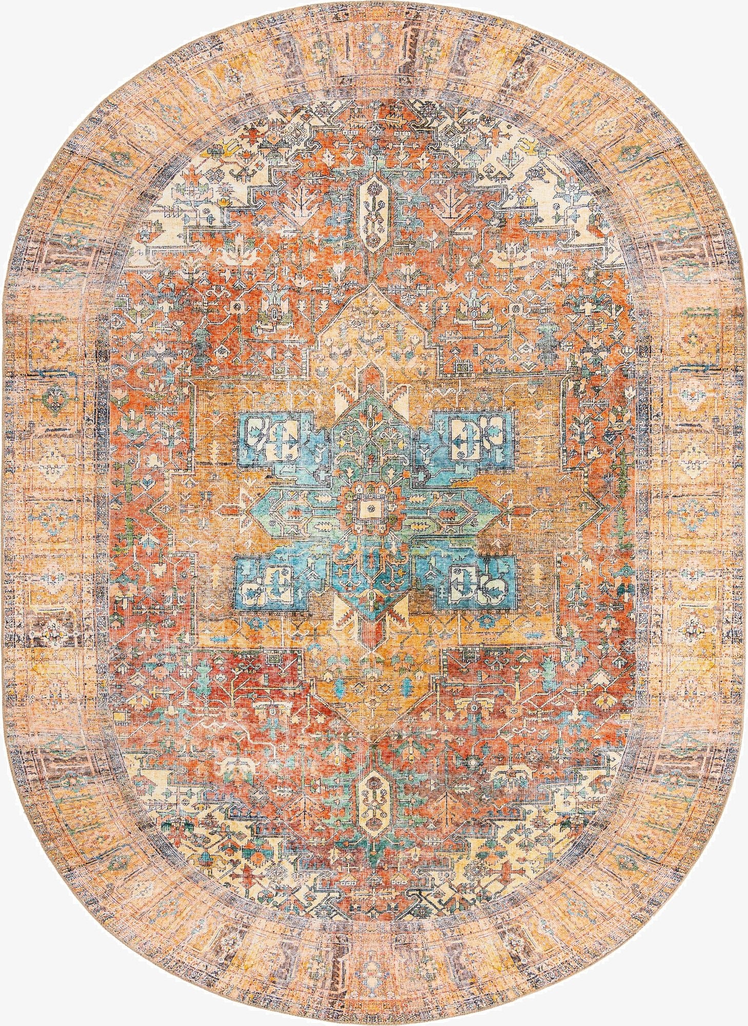 7' 6 x 10' 6 Timeless Oval Rug