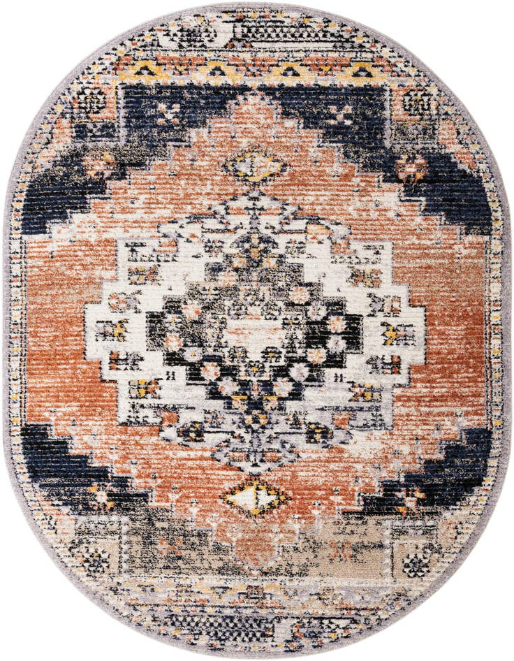 Detail image of 8' x 10' Tucson Oval Rug
