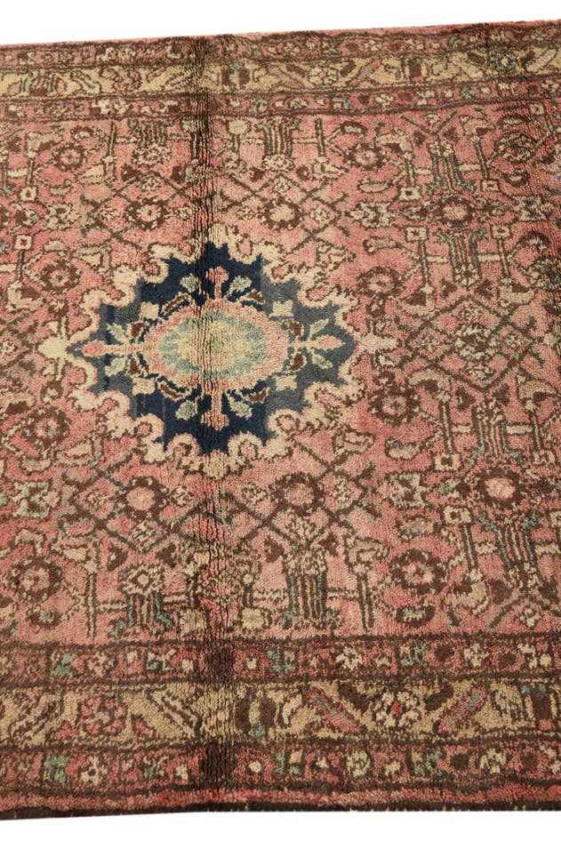 Detail image of 3' 9 x 5' 10 Hand Knotted Persian Wool Rug