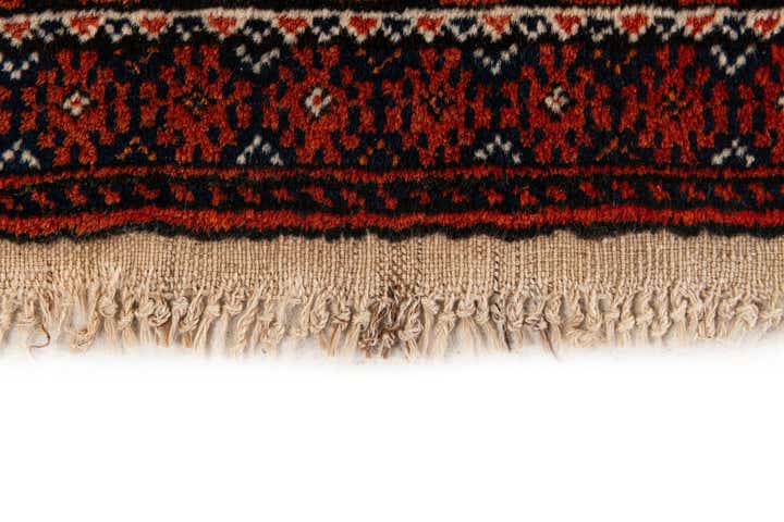 2' 11 x 5' 1 Hand Knotted Afghan Ersari Oriental Wool Rug