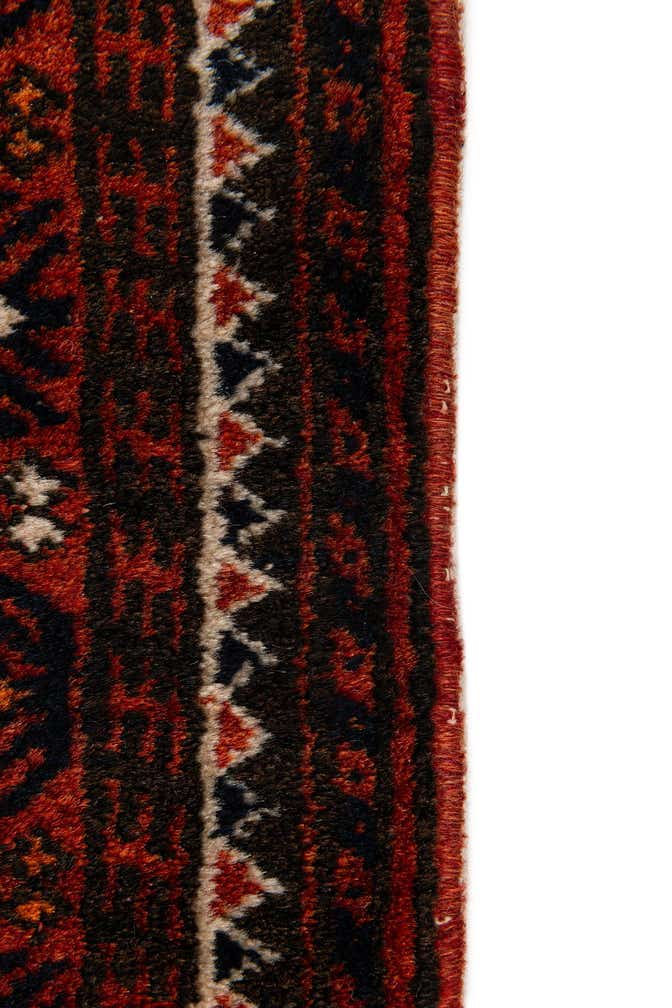 2' 11 x 5' 1 Hand Knotted Afghan Ersari Oriental Wool Rug