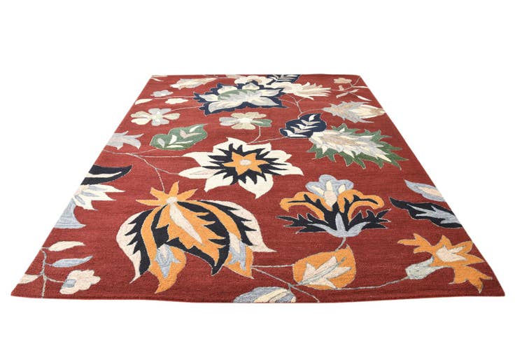 Detail image of 8' x 10' Agra Rug