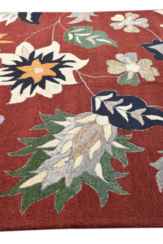 Detail image of 8' x 10' Agra Rug