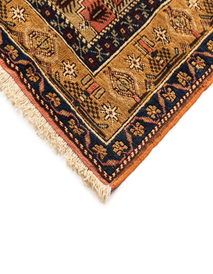 Detail image of 3' 10 x 6' 1 Hand Knotted Anatolian Wool Rug
