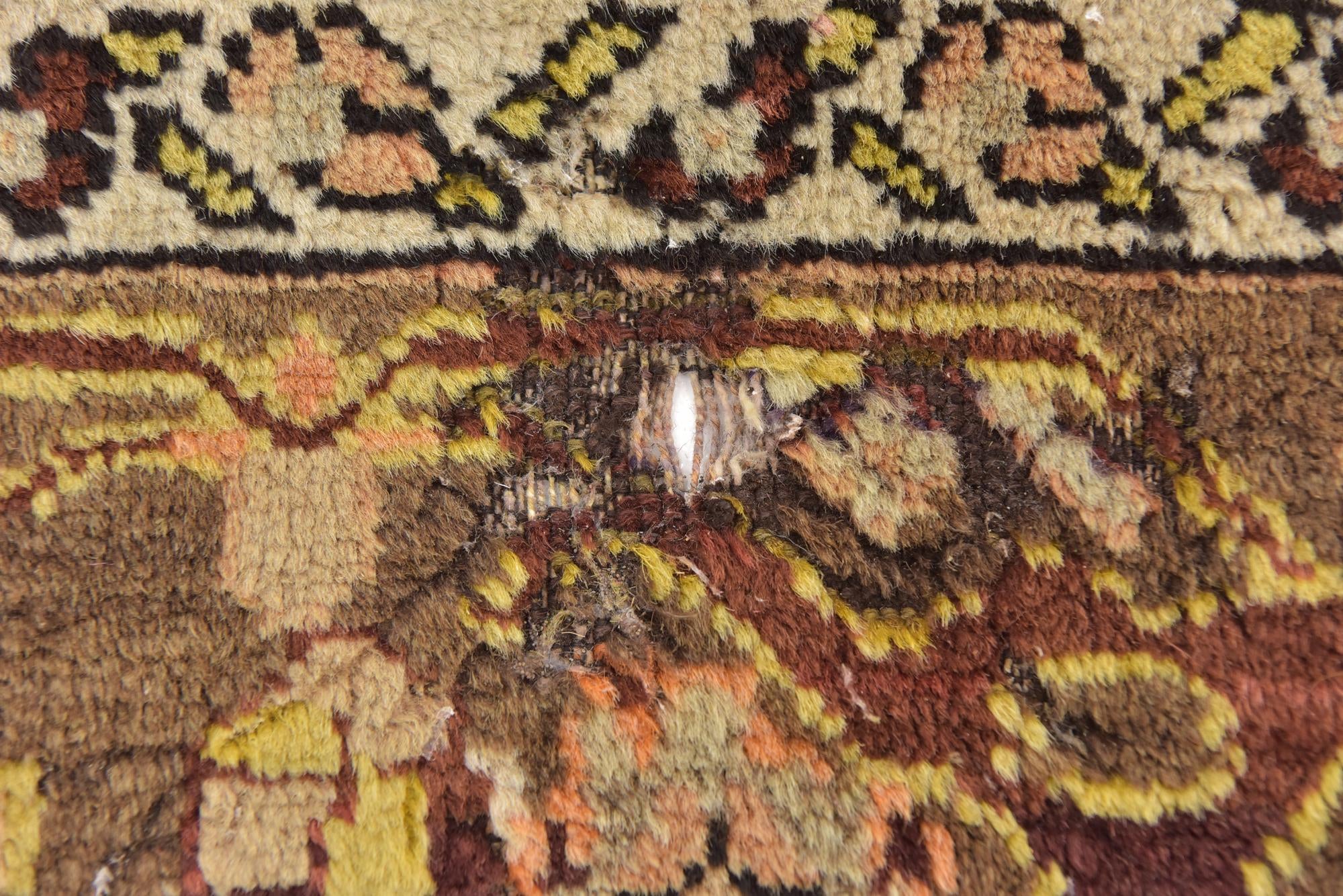 5' x 7' Hand Knotted Anatolian Oriental Wool Rug