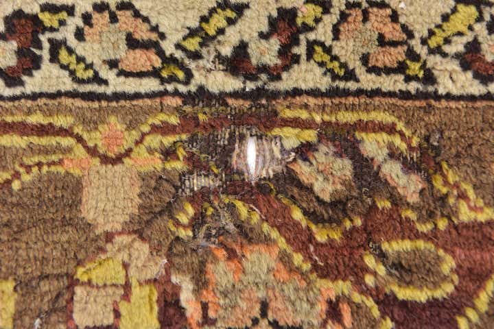 5' x 7' Hand Knotted Anatolian Oriental Wool Rug