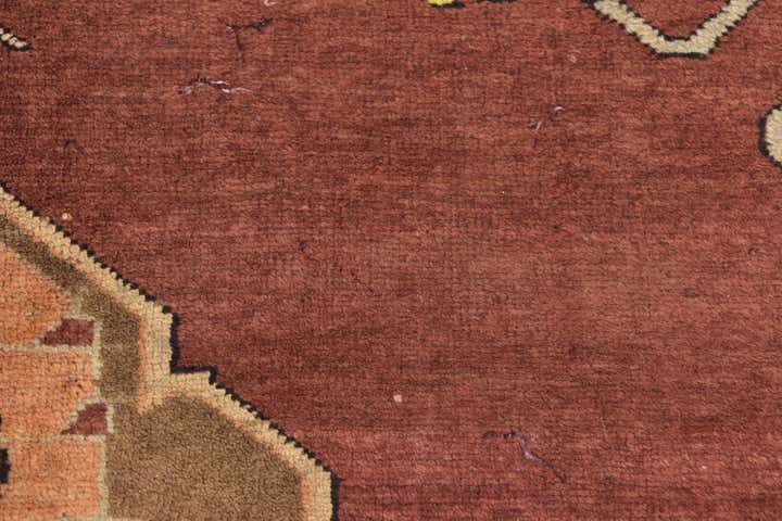 5' x 7' Hand Knotted Anatolian Oriental Wool Rug