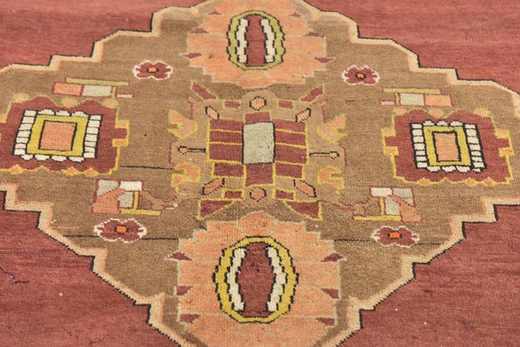 Detail image of 5' x 7' Hand Knotted Anatolian Oriental Wool Rug