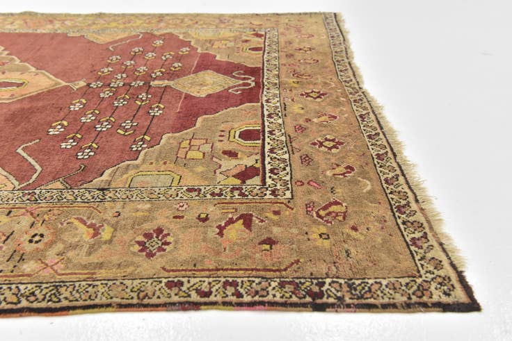 Detail image of 5' x 7' Hand Knotted Anatolian Oriental Wool Rug