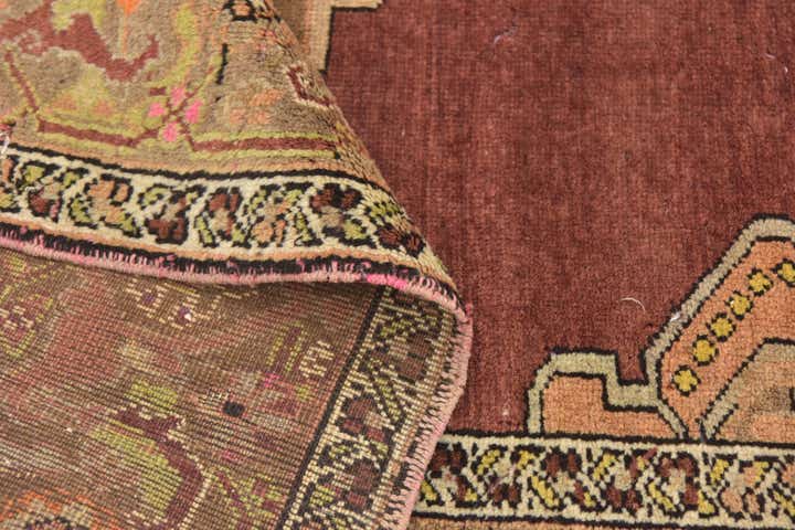 5' x 7' Hand Knotted Anatolian Oriental Wool Rug