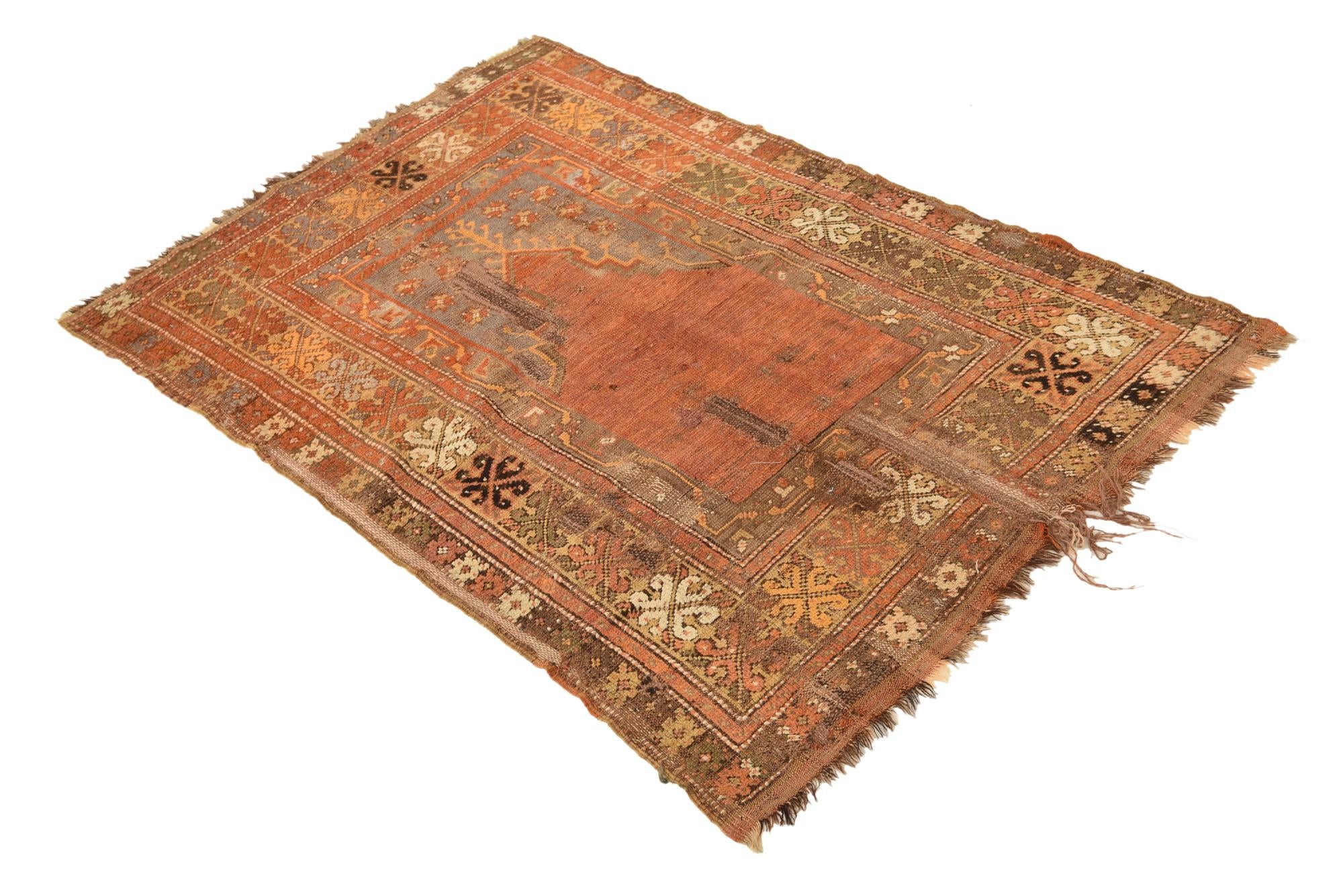 3' 3 x 5' Hand Knotted Anatolian Wool Rug
