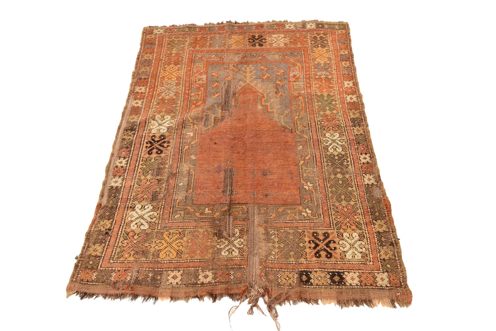 3' 3 x 5' Hand Knotted Anatolian Wool Rug