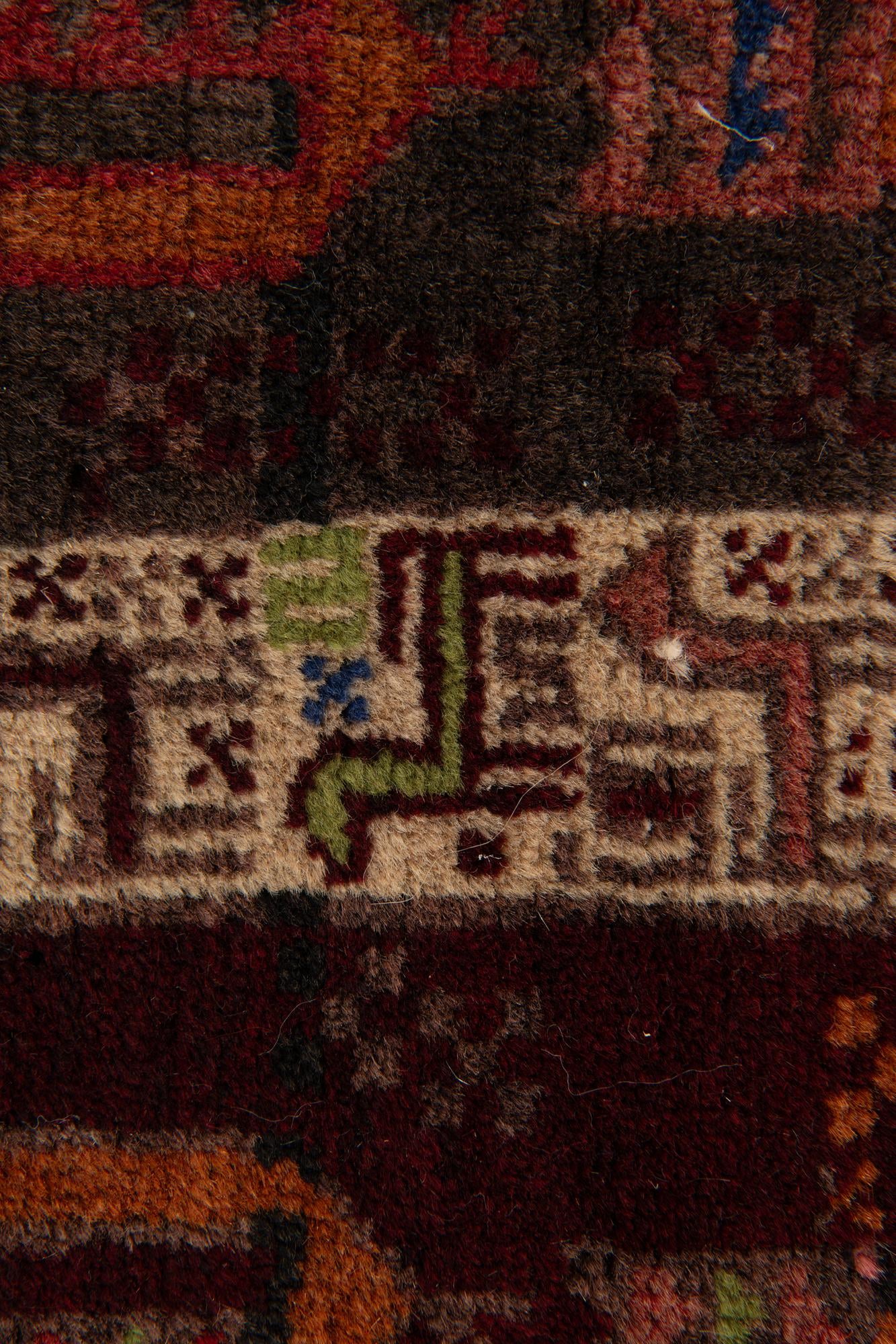 3' 3 x 5' 5 Hand Knotted Anatolian Wool Rug