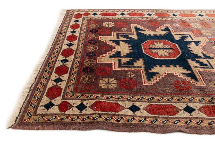 3' 7 x 6' 8 Hand Knotted Anatolian Wool Rug