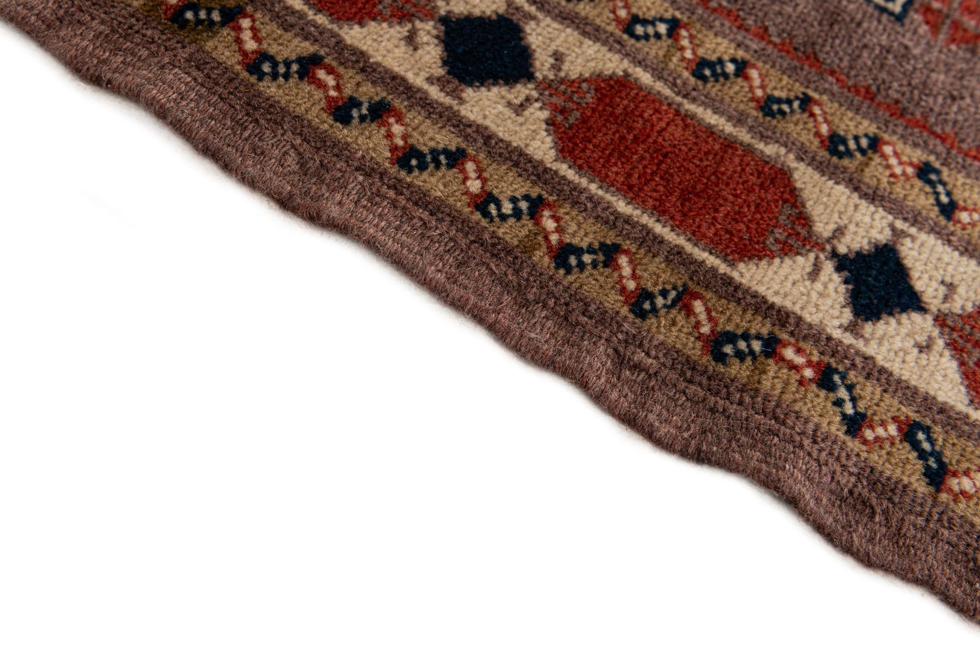 3' 7 x 6' 8 Hand Knotted Anatolian Wool Rug