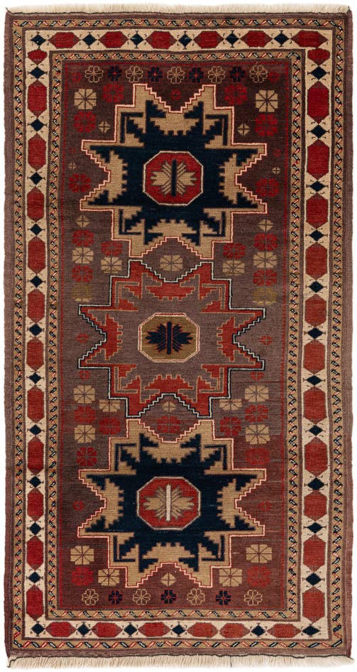 Detail image of 3' 7 x 6' 8 Hand Knotted Anatolian Wool Rug