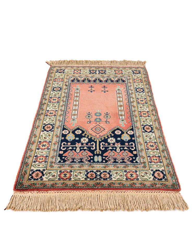 Detail image of 2' 10 x 4' 6 Hand Knotted Anatolian Wool Rug