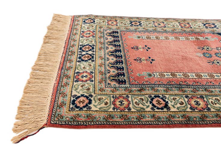 Detail image of 2' 10 x 4' 6 Hand Knotted Anatolian Wool Rug