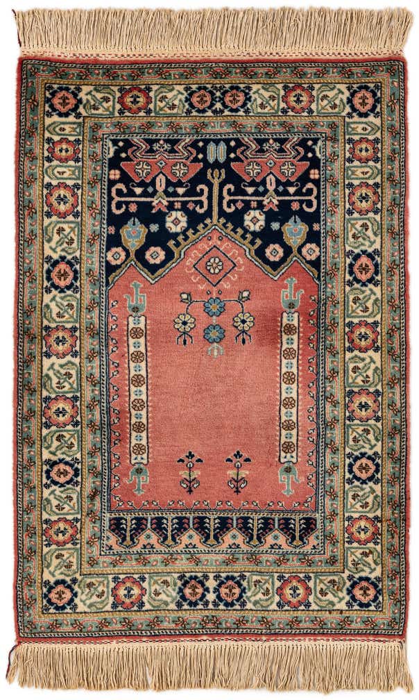 2' 10 x 4' 6 Hand Knotted Anatolian Wool Rug