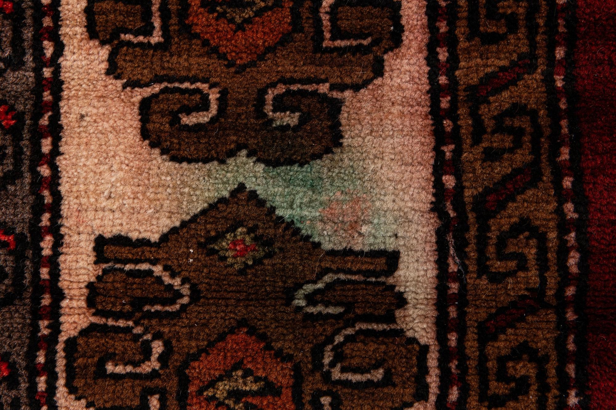 5' 5 x 7' 3 Hand Knotted Anatolian Oriental Wool Rug
