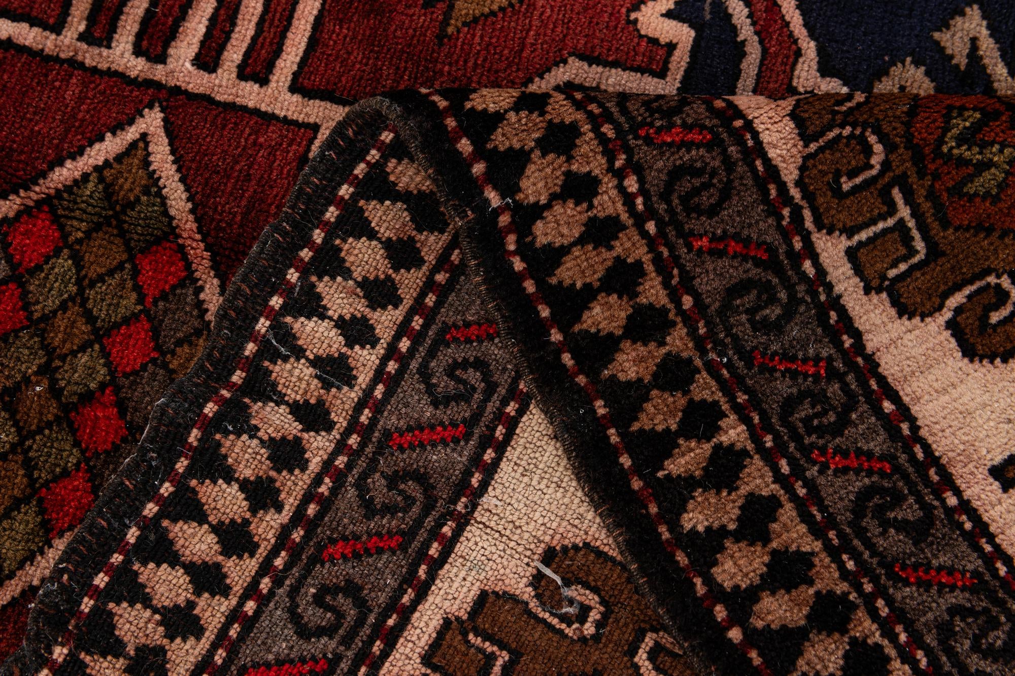 5' 5 x 7' 3 Hand Knotted Anatolian Oriental Wool Rug