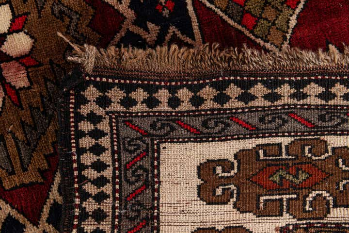 5' 5 x 7' 3 Hand Knotted Anatolian Oriental Wool Rug
