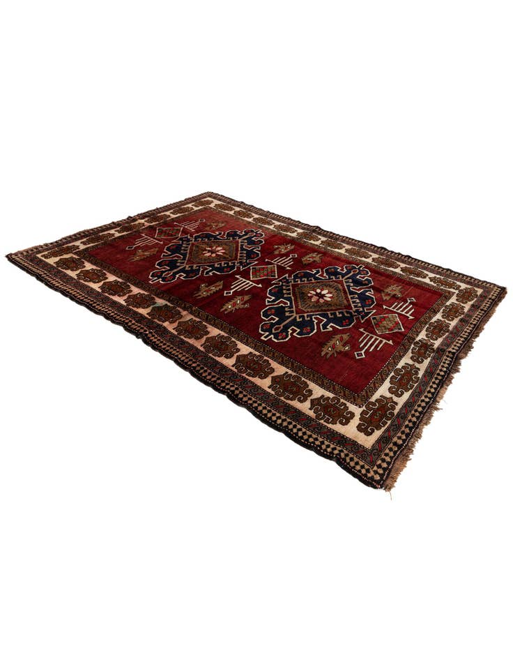 Detail image of 5' 5 x 7' 3 Hand Knotted Anatolian Oriental Wool Rug