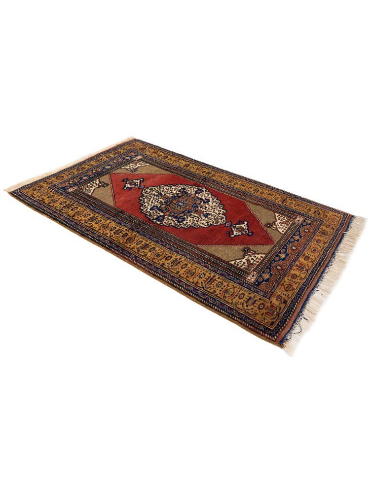 Detail image of 3' 7 x 5' 7 Hand Knotted Anatolian Wool Rug