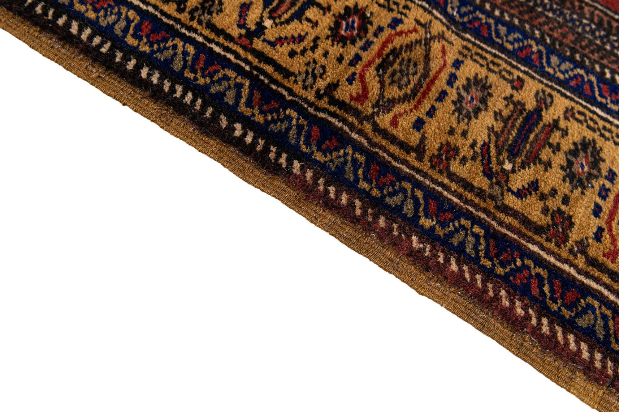 3' 7 x 5' 7 Hand Knotted Anatolian Wool Rug