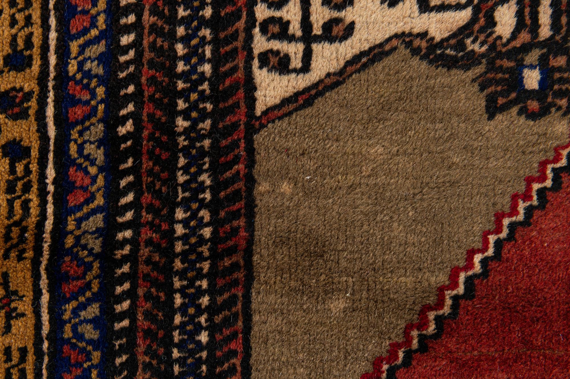 3' 7 x 5' 7 Hand Knotted Anatolian Wool Rug