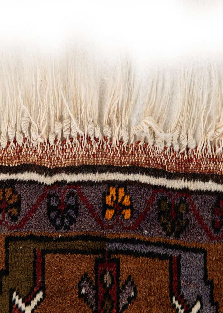 4' 3 x 8' 2 Hand Knotted Anatolian Wool Rug
