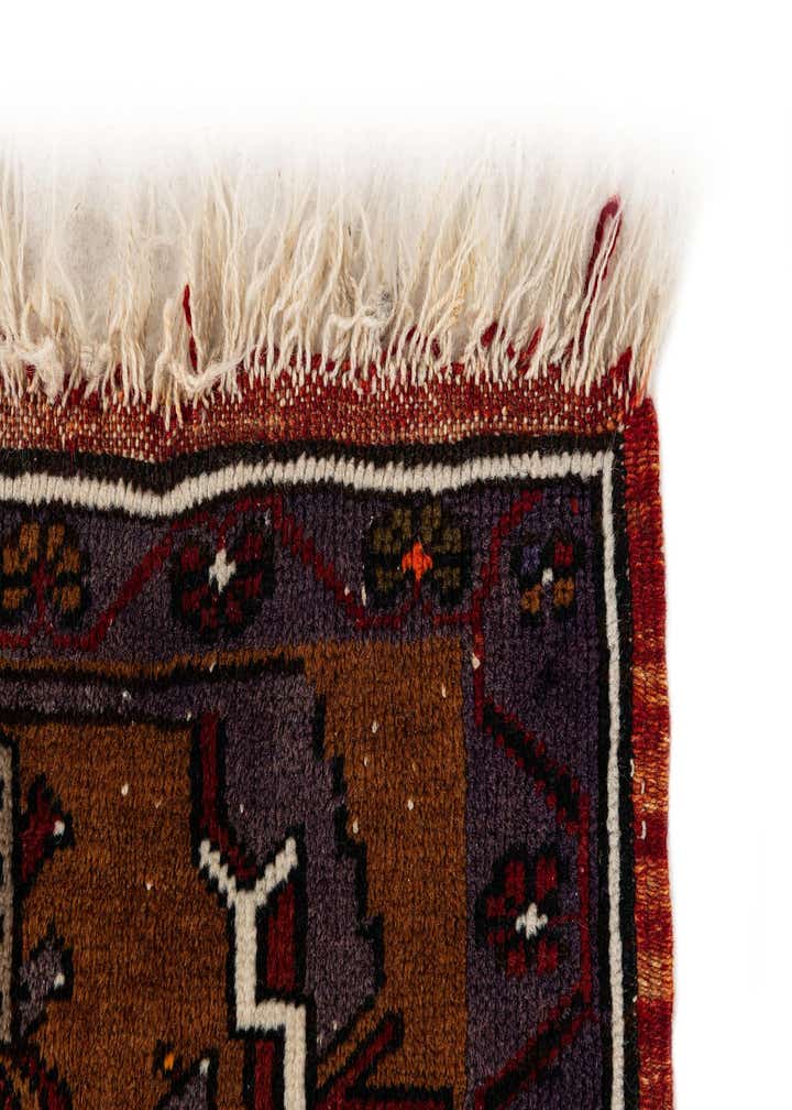 4' 3 x 8' 2 Hand Knotted Anatolian Wool Rug
