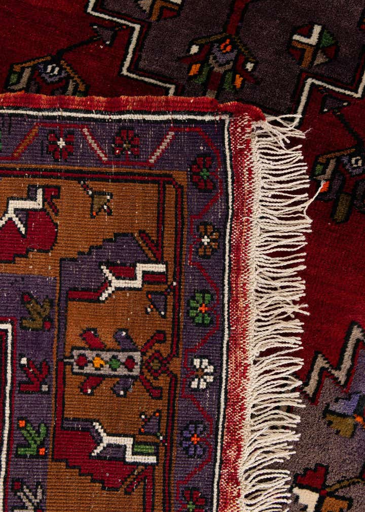 4' 3 x 8' 2 Hand Knotted Anatolian Wool Rug