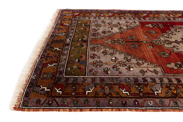 Detail image of 4' 3 x 8' 2 Hand Knotted Anatolian Wool Rug