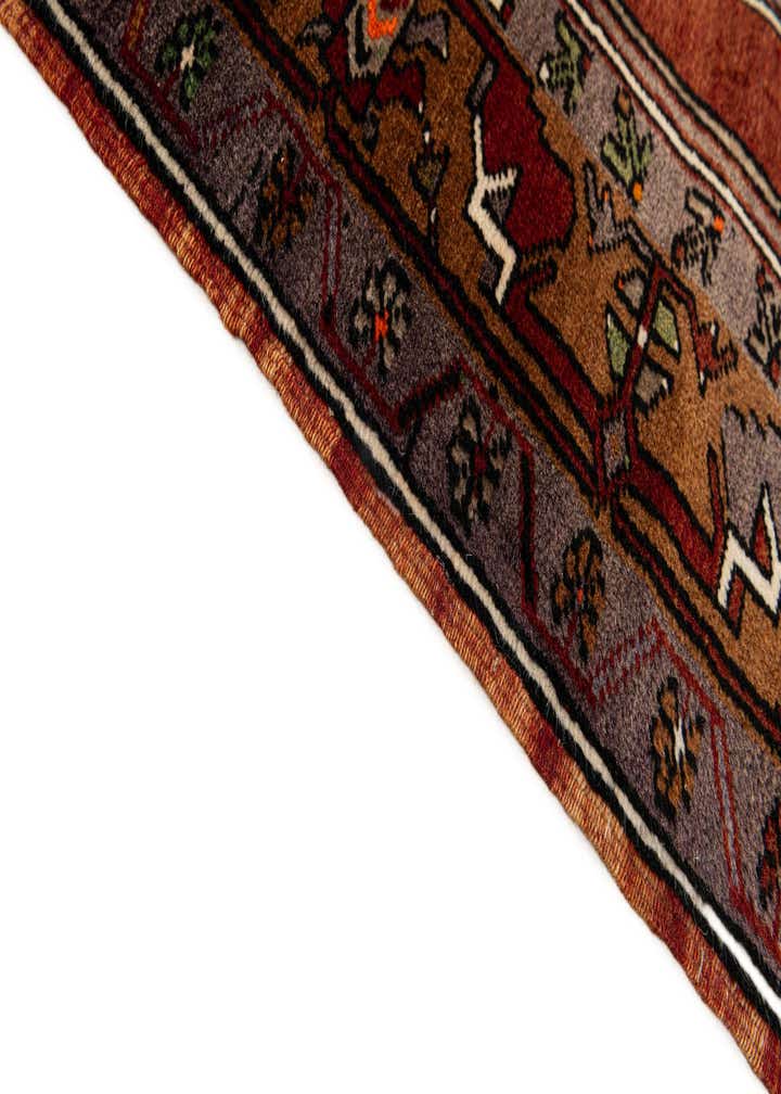 4' 3 x 8' 2 Hand Knotted Anatolian Wool Rug
