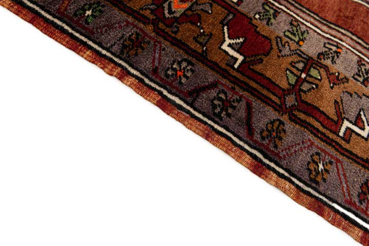 4' 3 x 8' 2 Hand Knotted Anatolian Wool Rug
