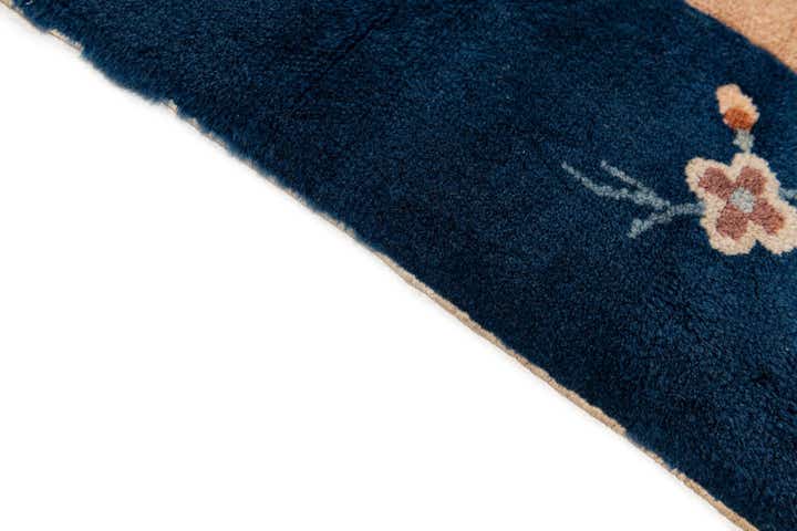 6' 10 x 10' Hand Knotted Antique Finish Oriental Wool Rug