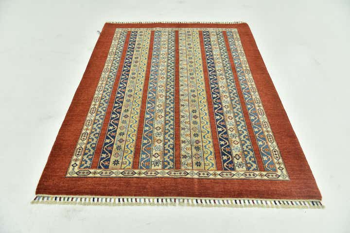 5' x 6' 8 Hand Knotted Ariana Ziegler Rug