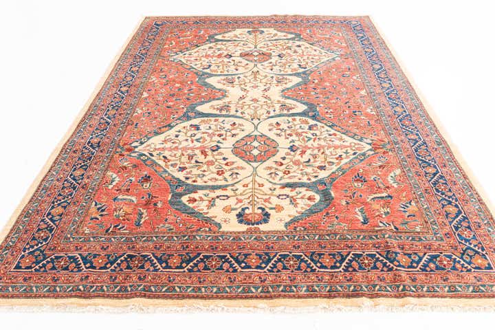 6' 8 x 9' 10 Hand Knotted Ariana Ziegler Oriental Rug