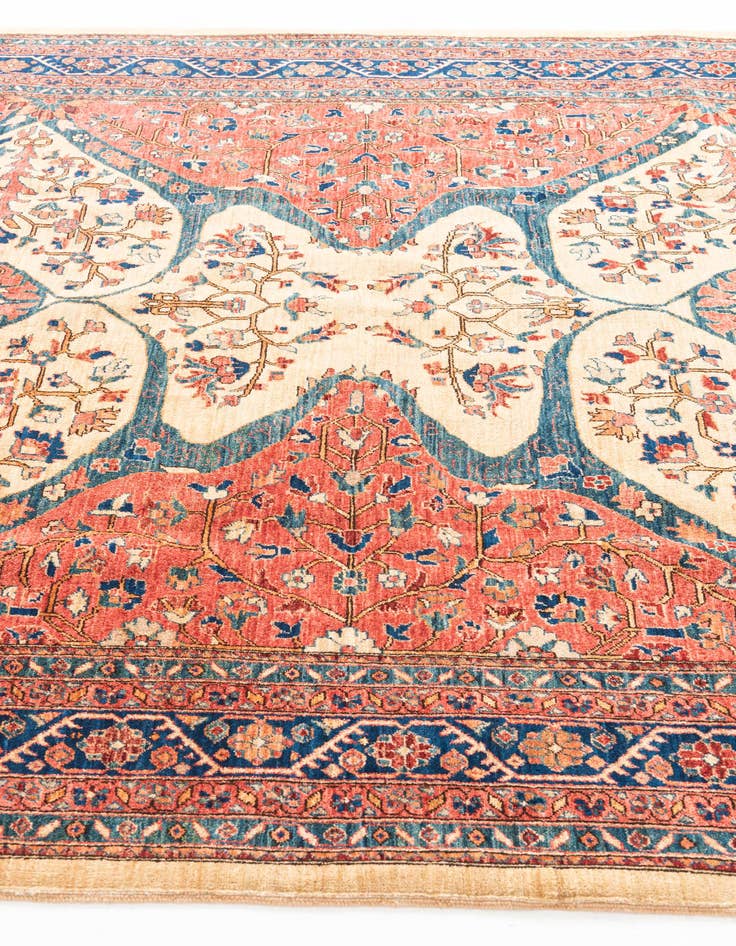 Detail image of 6' 8 x 9' 10 Hand Knotted Ariana Ziegler Oriental Rug
