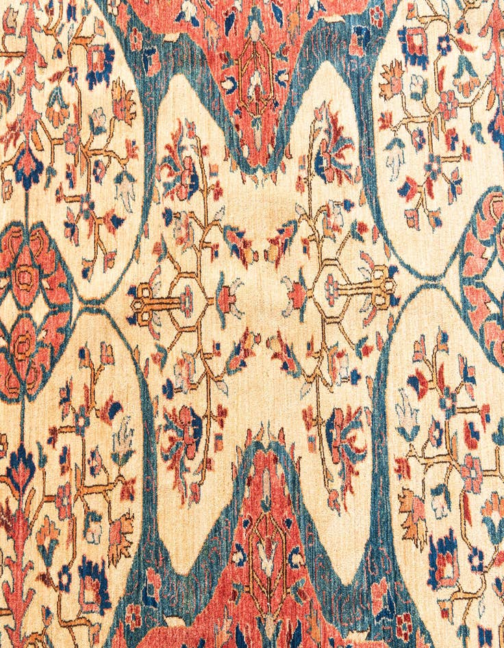 Detail image of 6' 8 x 9' 10 Hand Knotted Ariana Ziegler Oriental Rug
