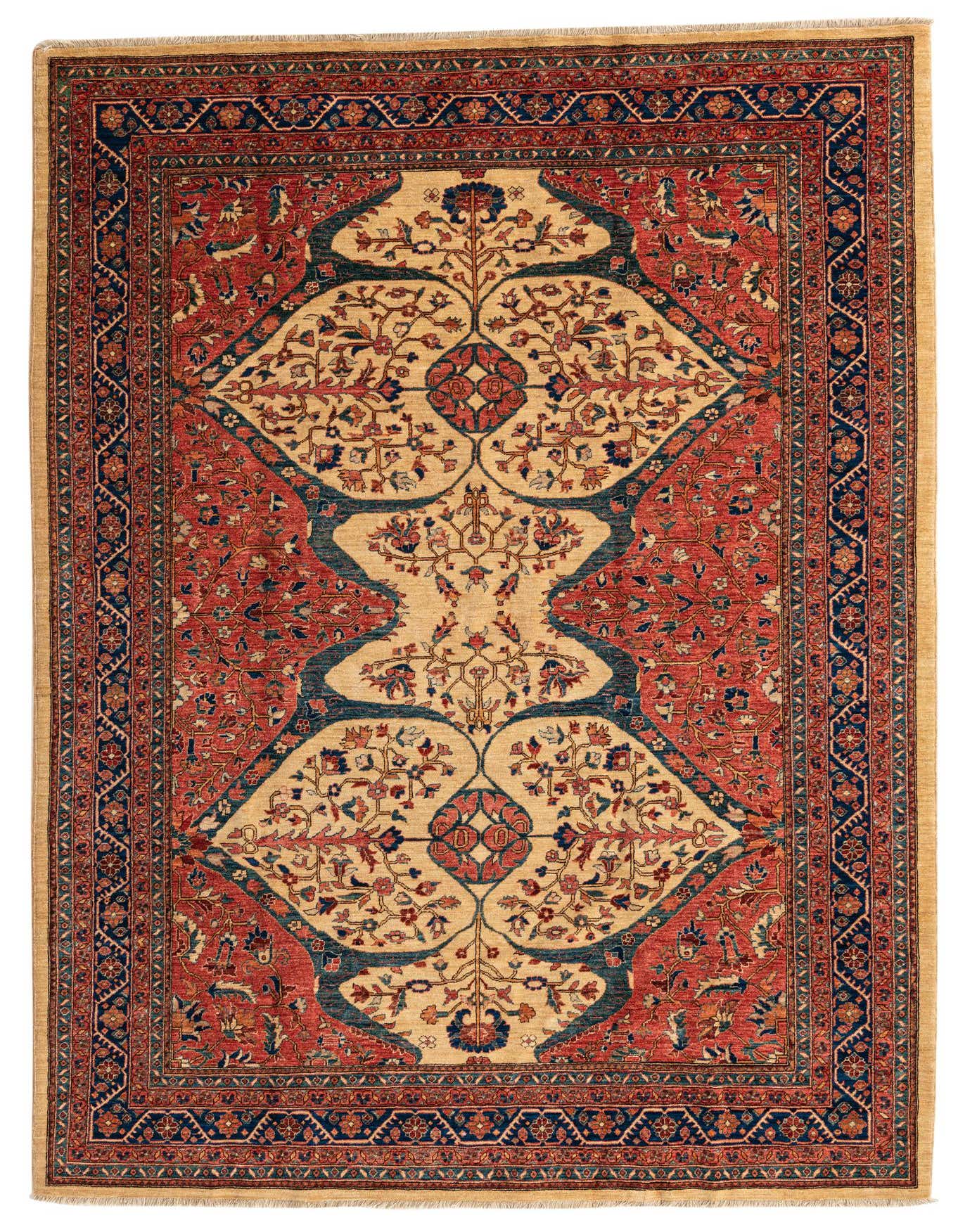 6' 8 x 9' 10 Hand Knotted Ariana Ziegler Oriental Rug